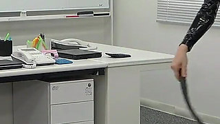 Employees with Poor Sales Are Treated as Toys for Sadistic Female Boss' Sexual Preferences and Are Punished with Whipping