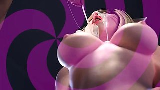 Hentai chick enjoys anal sex at the gym