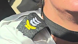 Stewardess Sneakers Bukkake POV Cuckold