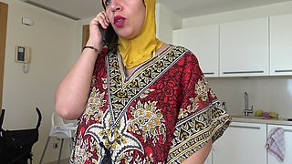 Arab Arab girl with hot hairy pussy gets fucked by her British boss