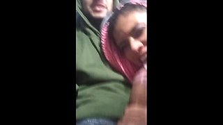 Blowjob on the bus, each spine a one, with the right to cum in the mouth!!