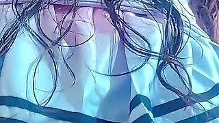 I Lifted My Pleated Skirt to Rub Myself Against Him and Squeeze All the Milk Out of Him