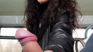 Stranger Helped Me Cum On Public Train And Walks Around
