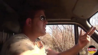 Older Blonde Picked to Suck and Fuck