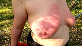 Training for World Record in Titslapping No.1 - Part 8