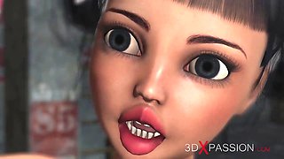 Ass Fuck. Super Sexy female and a Big Cock in the industrial zone