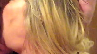 Sexy Wife Is Facefucked, Gets a Facial Then Orgasms