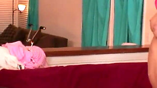 Brunette babe gets fucked by hard cock
