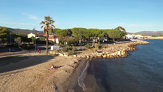 A French Girl Sucks at the Toilets