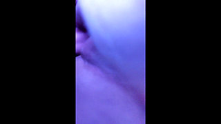 Fucking Her freshly shaven Pussy