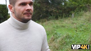 Vip4k. hot and naughty milf Texas Patti gave a blowjob to a homeless and pounded a teenage stud later