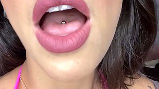 Stacked brunette goes solo toys and masturbation