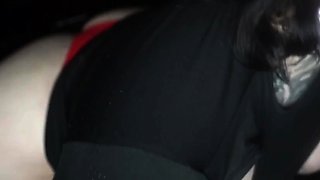 I Fucked a Slut Hard in a Car and Filled Her Big Ass with