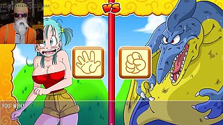 Gonzy Sensei's Dragon Ball Hentai Game: Big Tits Blowjob & Creampie Adventure