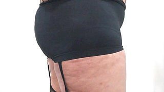 Desi Bhabhi Pressed Big Boobs and Masturbate Her Pussy