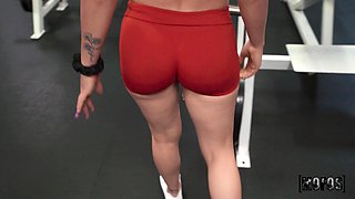 Kelsey Kane’s Treadmill Seduction with a Wild Tail