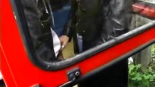 Classic handjobs in public places