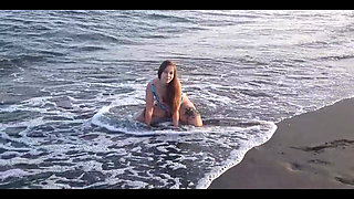 The Horny Anaduro12 on the Beach