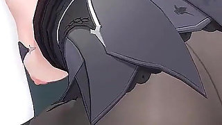 Zenless Zone Zero - Vivian's Intense Cowgirl Sex Scene - Moaning & Creampie - 3D Hentai Animation