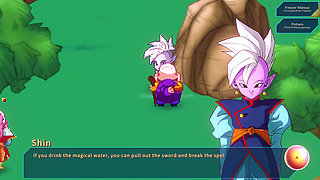 Kame Paradise Multiversex 3 - Looking for the camera to photograph the busty Bulma