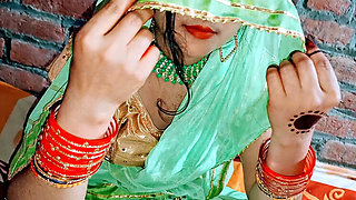 Desi Friend's Wife Lalita Singh Gives Intense Blowjob and Anal Creampie in Bedroom