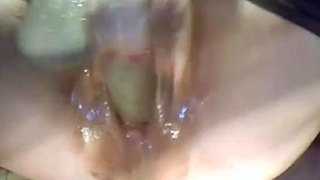 BBW Amateur's Ice Cream Close-Up