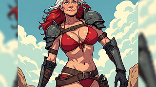 Anime Style Sexy Warrior MILFs