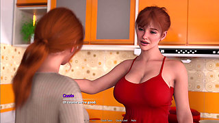 Granny Carol Comfy Luna While Hazel & Ivy Poking Each Other