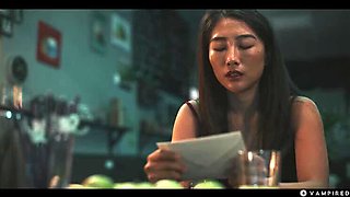 Lesbian Vampire Lia Lin & BunnyBrownie 69 Eating Pussy HD