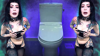 Degrading Toilet Task for Cheating Husbands: No Mercy - Pee Edition