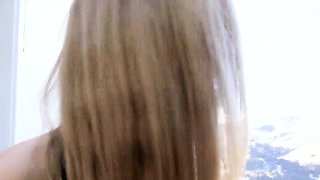 Pov clothed teen spermed
