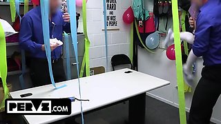 Feisty Blondes Public Interrogation And Punishment