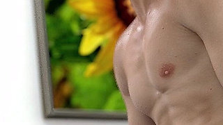 Burning Boundaries 5: Lara's After Shower Handjob on Mike, Stepdaughter Watches