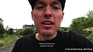 Erotic Harleen and Steven's tattoo porn