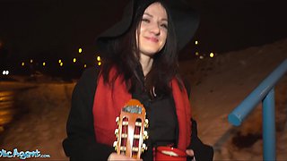 Cute Melany has a pleasant evening with a surprise POV