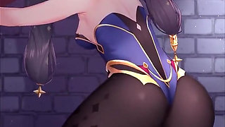 Mona in the Alley Way (no Sound)