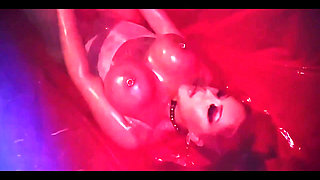 Ms Red X Loves to Be Glazed Strip Tease