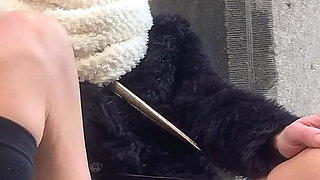 End of Winter Panty Flash