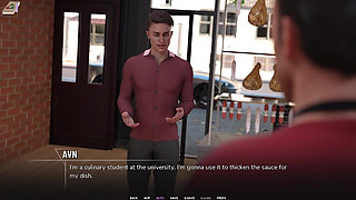 Taboo University #03 - Chem Class with Beatiful Black 18yo and Blue Haired Emo