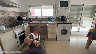 I Cheated on my Husband with the Plumber I Hired and he Fucked me without a Condom