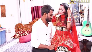 Desi Romance With Newly Married Wife