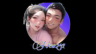 Thai Girl Cosplays as a Japanese College Girl, Sitting and Humping a Dildo