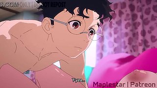 Maplestar Hentai Doggystyle Rough Sex Moaning