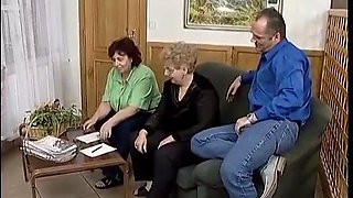 Grannies Threesome: Big Tits, Blowjob  Bbw Porn