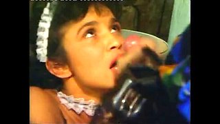Dirty Housemaid Craves a Big Cock in Her Pussy and Ass in a Bar
