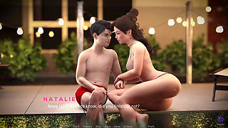 Big Ass Stepsister Wants to Have Sex withstepbro - 3D Hentai Animated Porn - Mist of Her Body