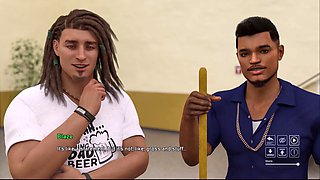 South African 3D animation exploring humid sensations and fondling