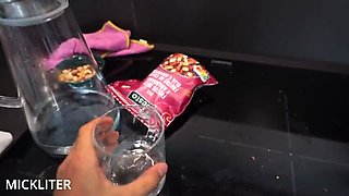 Vika5sun & MickLiter: Rough Anal & Blowjob with Big Booty Babe - POV Creampie & Face Fucking