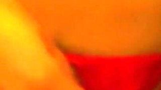 Big Boobs Latina in Tight Jeans Stripping