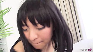 Petite Japanese Teen Step-Sister seduce to Creampie Fuck in Uncensored Taboo Porn by Step-Brother in Japan